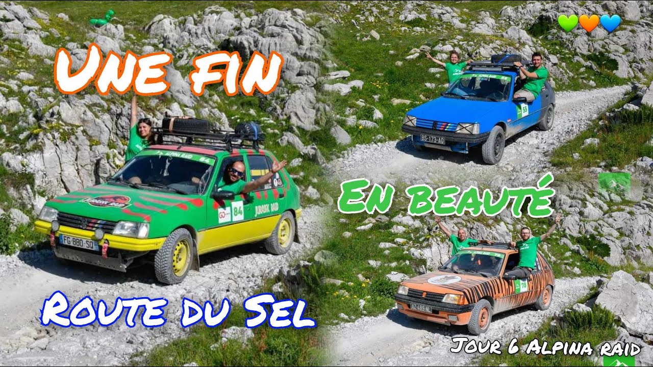 La Mythique ROUTE du SEL ! 🏔 Alpina Raid 2023