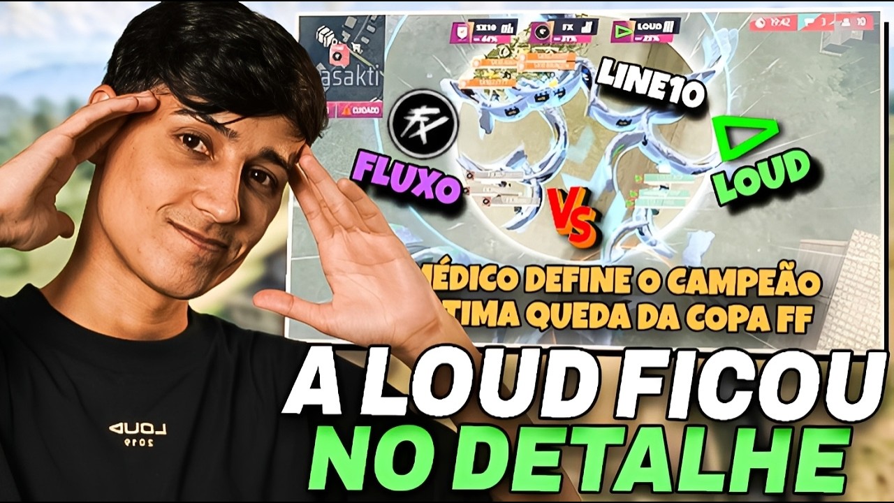 BAK REAGINDO AO FLUXO SENDO CAMPEÃO DA COPA FF E A LOUD FICANDO NO DETALHE