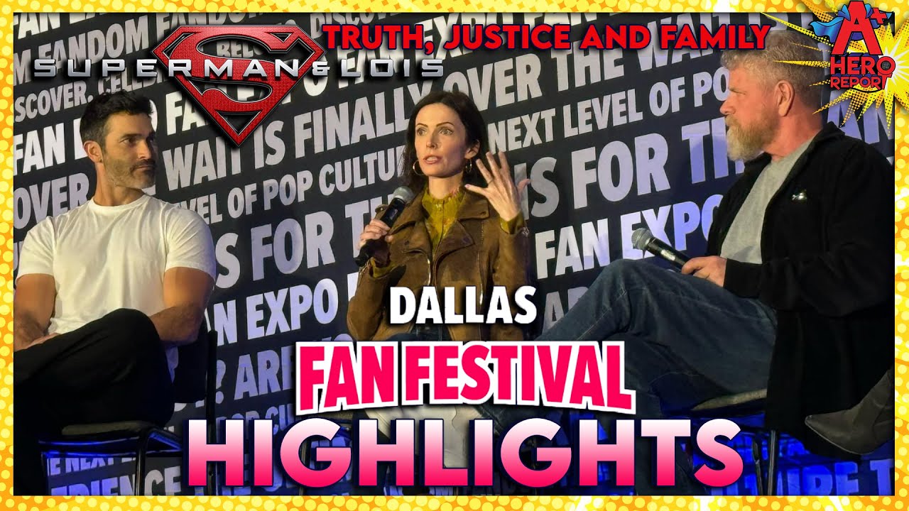 Truth, Justice, and Family: Superman and Lois Q&A Panel HIGHLIGHTS - Dallas Fan Festival 2024