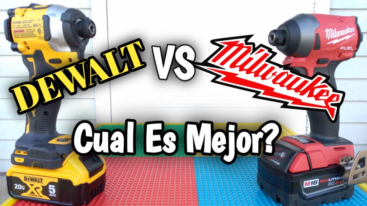 DEWALT VS MILWAUKEE Cual Es Mejor? Poniendo a prueba los  Atornilladores mas compactos del mercado!