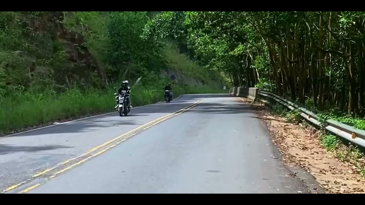 🏍Motor Riding on hill road | Relaxing Travel with Fresh Air🌿
