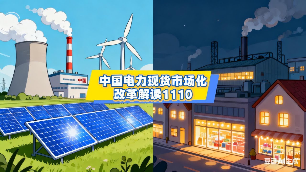 中国电力现货市场化改革解读1110