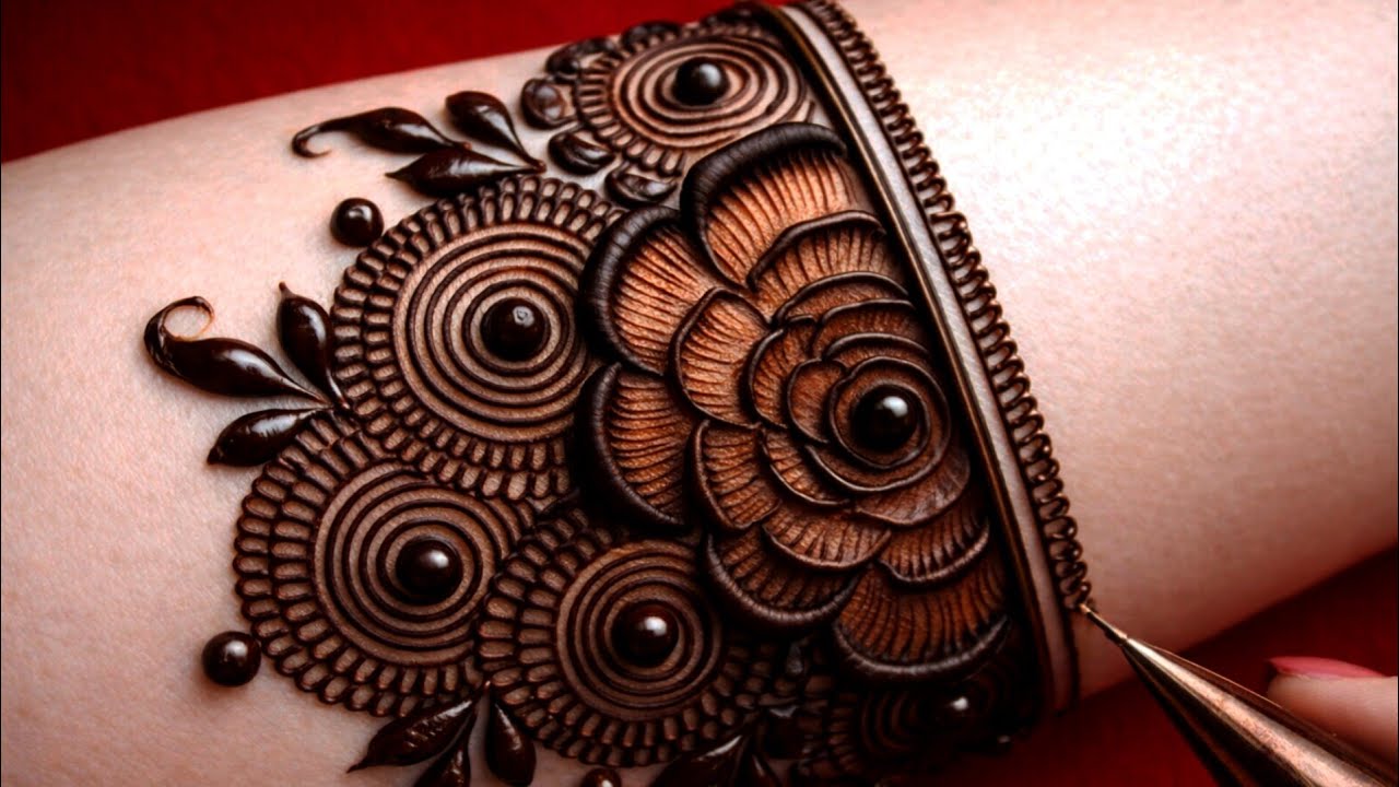 Beautiful Trending Mehndi Design ||Front Hand Mehndi Design ||Chand Raat Special Mehndi Design 