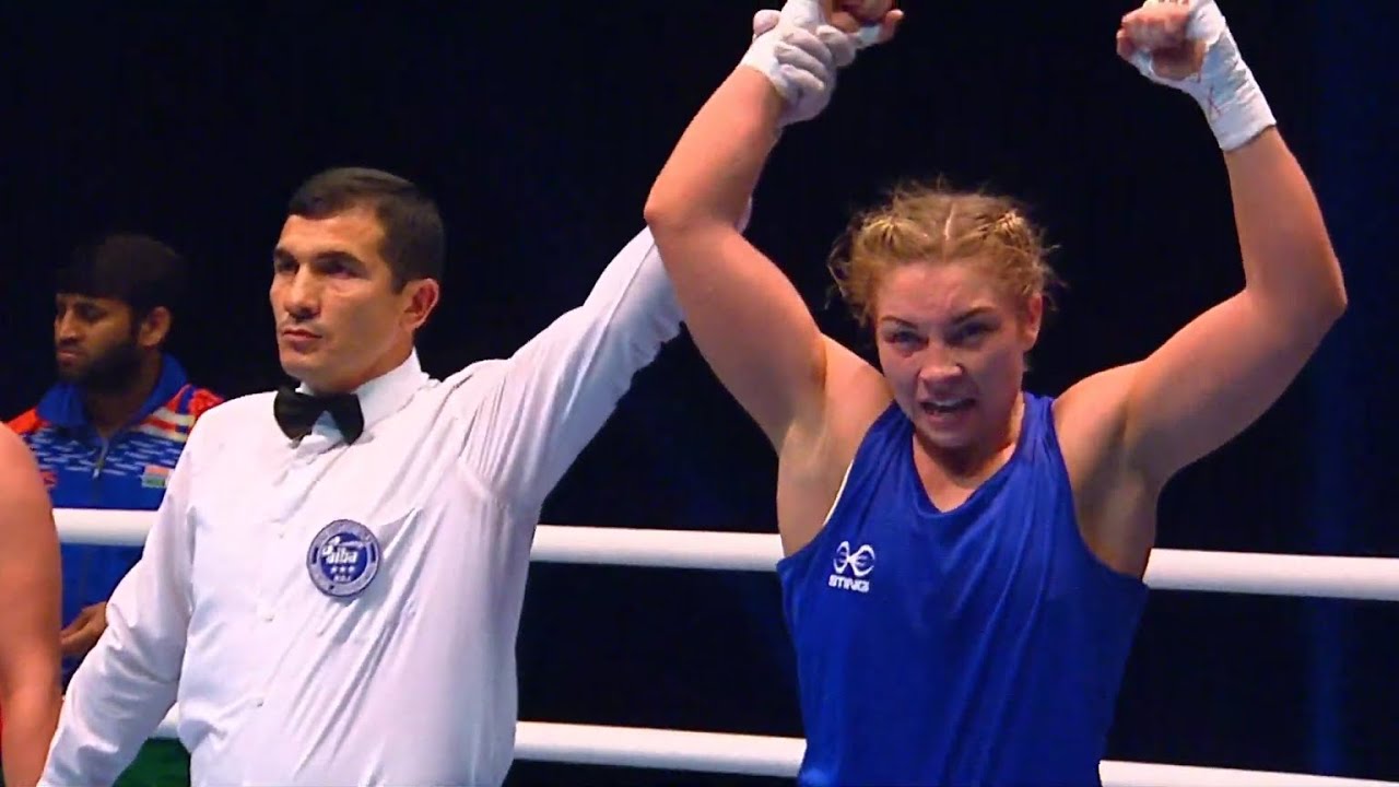 Preliminaries (W75kg)  SAWEETY (IND) vs PRICE Lauren Louise (WAL) /AIBA WWCHs Ulan Ude 2019