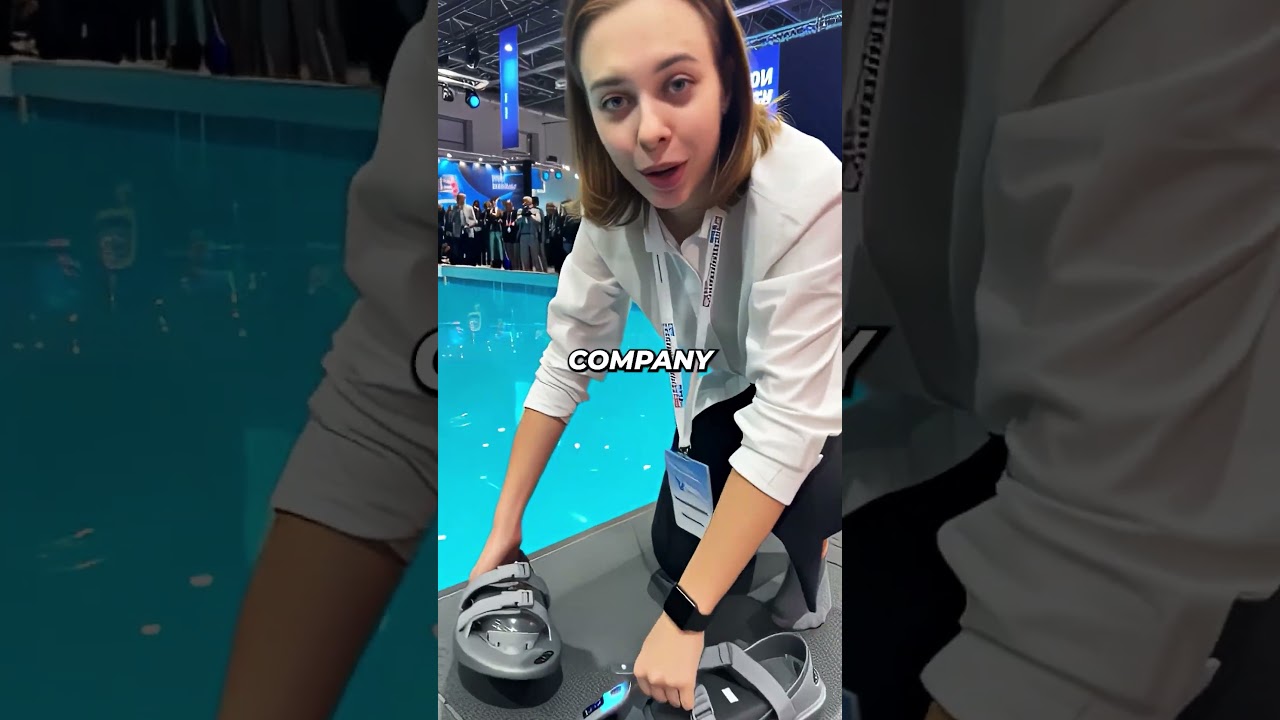 Ботинки для ходьбы по воде 🤯