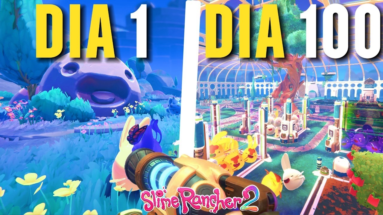 TENGO 100 DIAS Para convertirme en el SLIME RANCHER DEFINITIVO