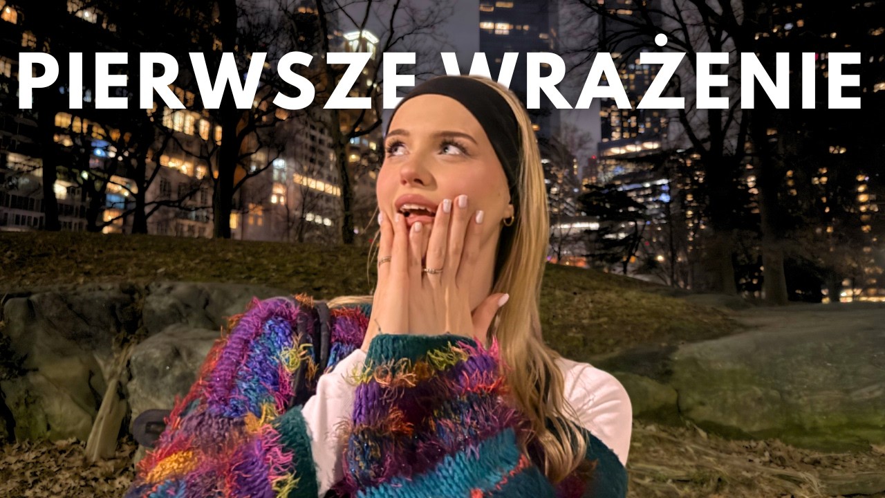 Pierwszy dzień mojej żony w NYC...