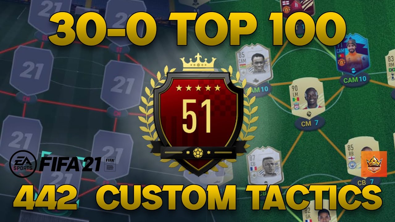 30-0 442 CUSTOM TACTICS FIFA 21