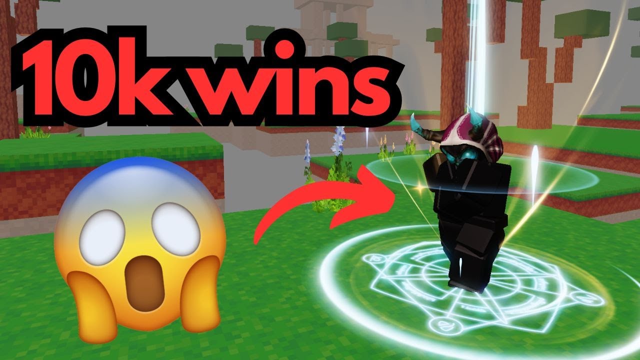 Hitting 10,000 WINS in Roblox Bedwars...