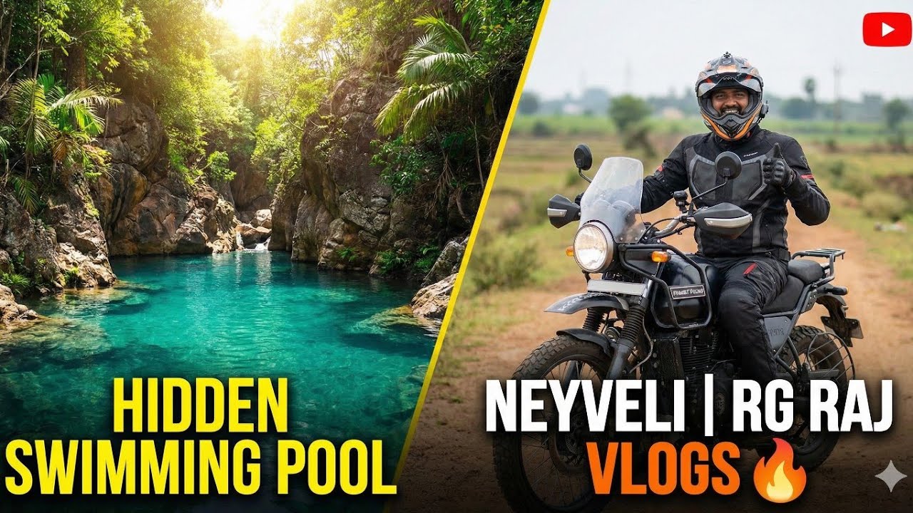 FOUND: Hidden Swimming Pool in Neyveli! 😱 #rgraj #rgrajvlogs #tamilshorts #neyveli #trending #tamil 