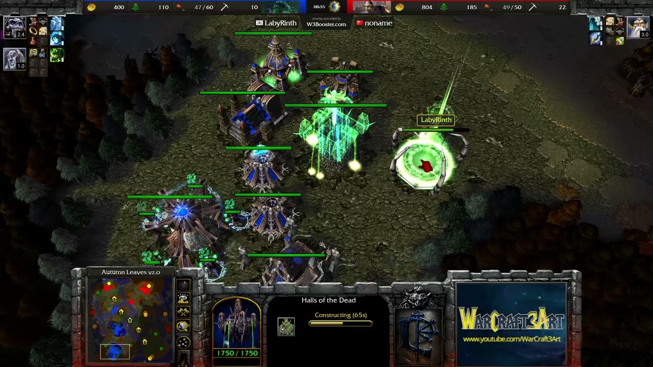 Fortitude(HU) vs LabyRinth(UD) - Warcraft 3: Classic - RN8901