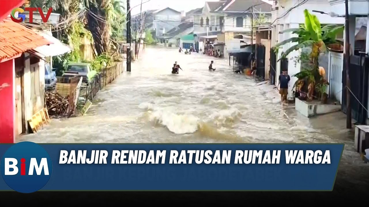 Update Banjir Kepung Jabodetabek | BIM | 08/07
