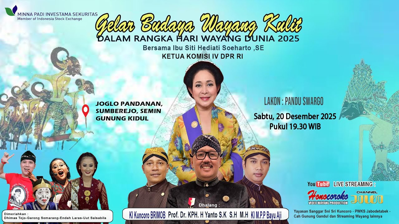 Live Channel Jowo Wayang Kulit Spektakuler PANDU SAWRGO