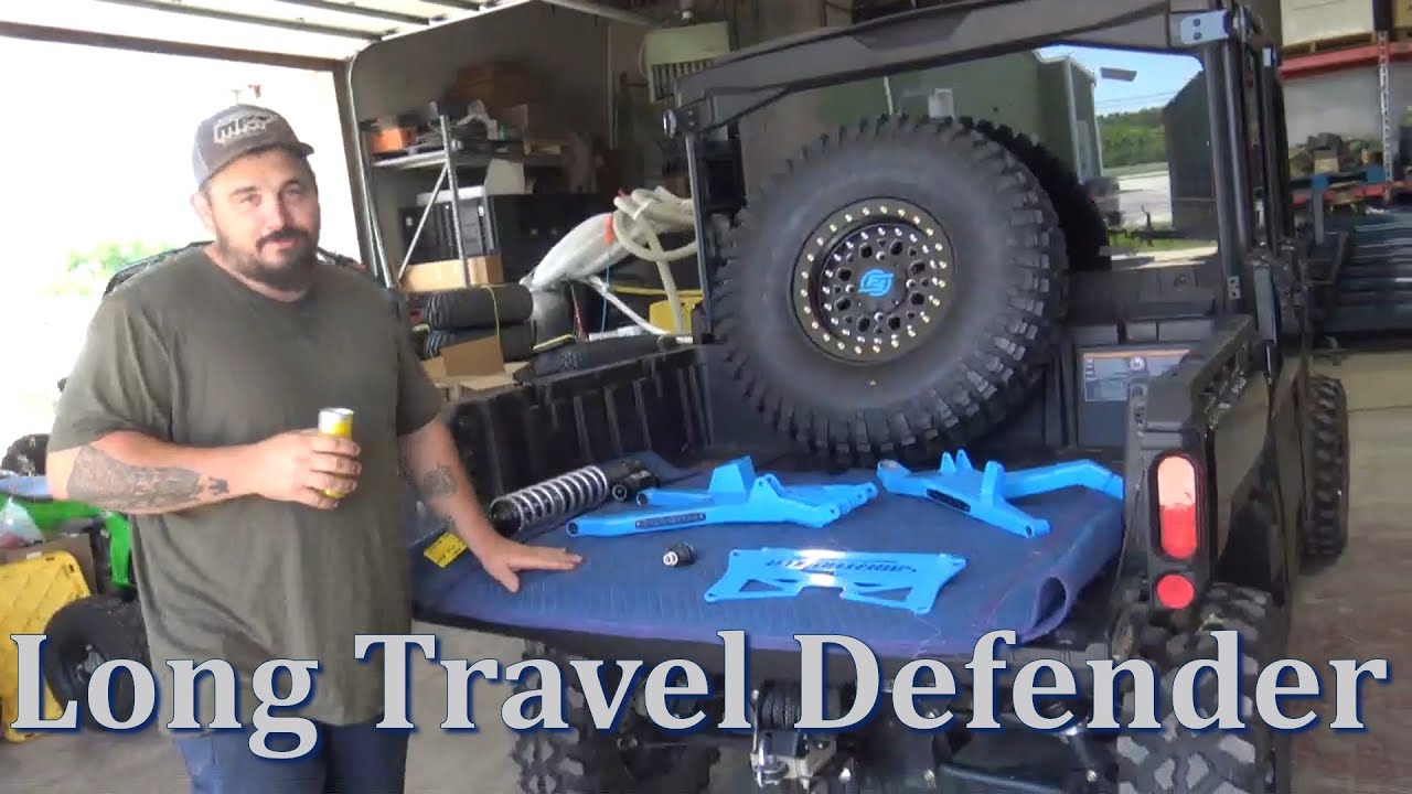 Thumper Fab Long Travel Install on Can Am Defender