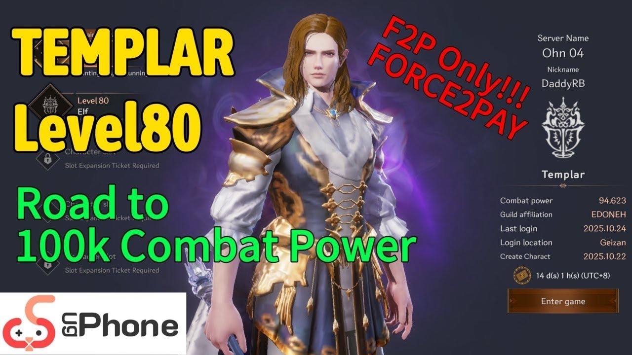 🔴Watch Live🔴 Rohan 2 Global | TEMPLAR | Road to 100k Combat Power