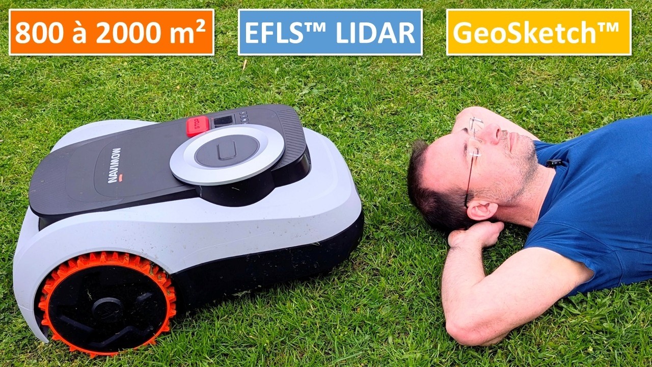 Navimow i2 LiDAR - Test de la nouvelle tondeuse robot de SEGWAY