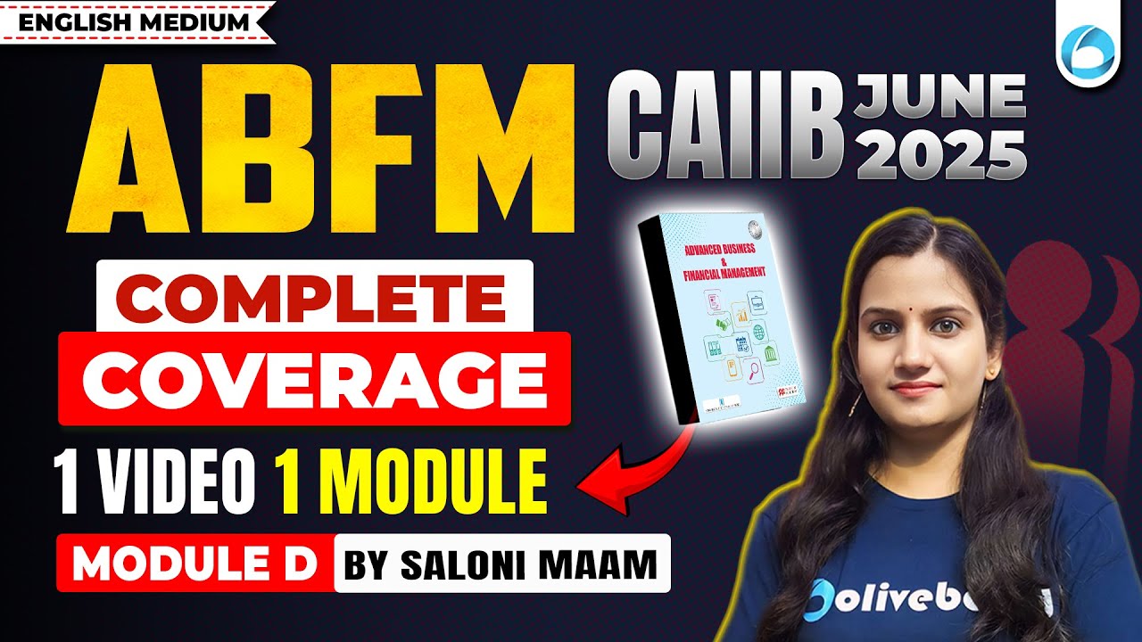 CAIIB ABFM Module D Marathon | Complete Coverage | CAIIB June 2025 | CAIIB ABFM English Medium