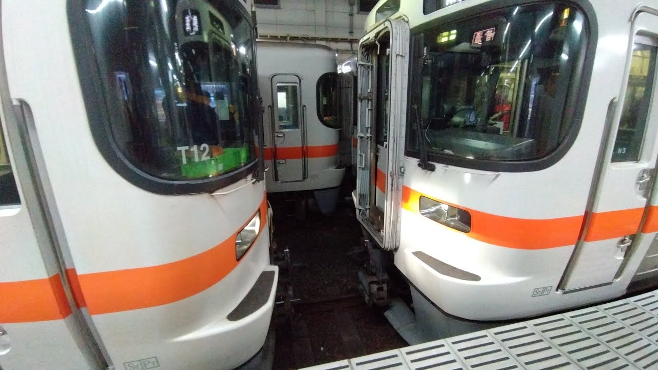 東海道本線 490M 静岡駅連結作業