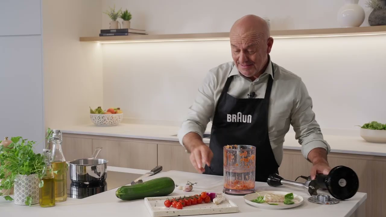 Tips & Tricks van Piet Huysentruyt  | Lauwwarme salsa met de MultiQuick 5 Pro SizeControl-hakmolen