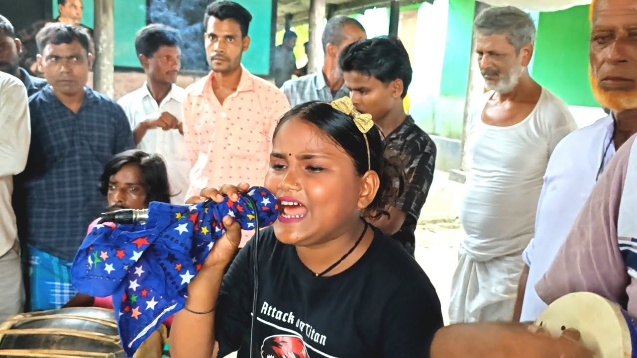 আফছার আলীর মেয়ের কন্ঠে অসাধারণ একটি গান গলায় দিয়া নামের মালা S NURER JOTI please 