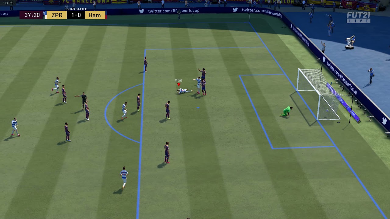 Insane scorpion kick FUT Birthday Vidal