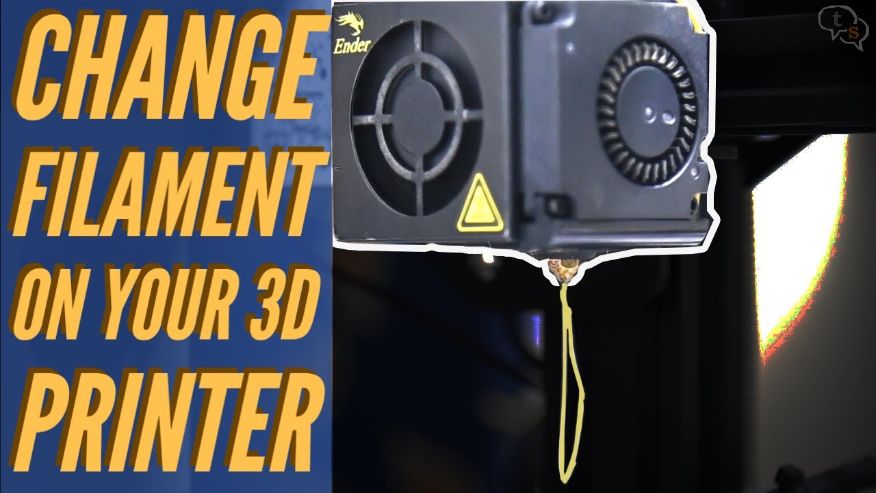 Как заменить нить на 3D-принтере Creality Ender 3