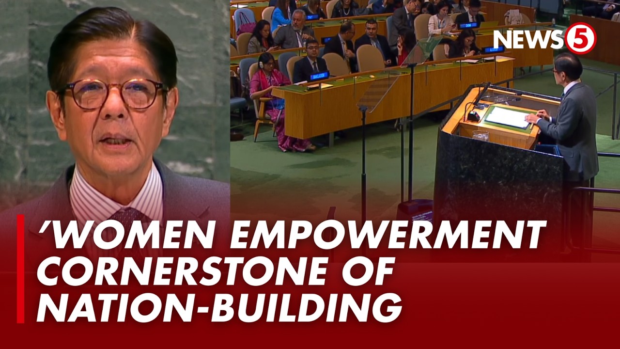 Statement ng Pilipinas sa UN Commission on the Status of Women, ipinahayag ni Pres. Bongbong Marcos