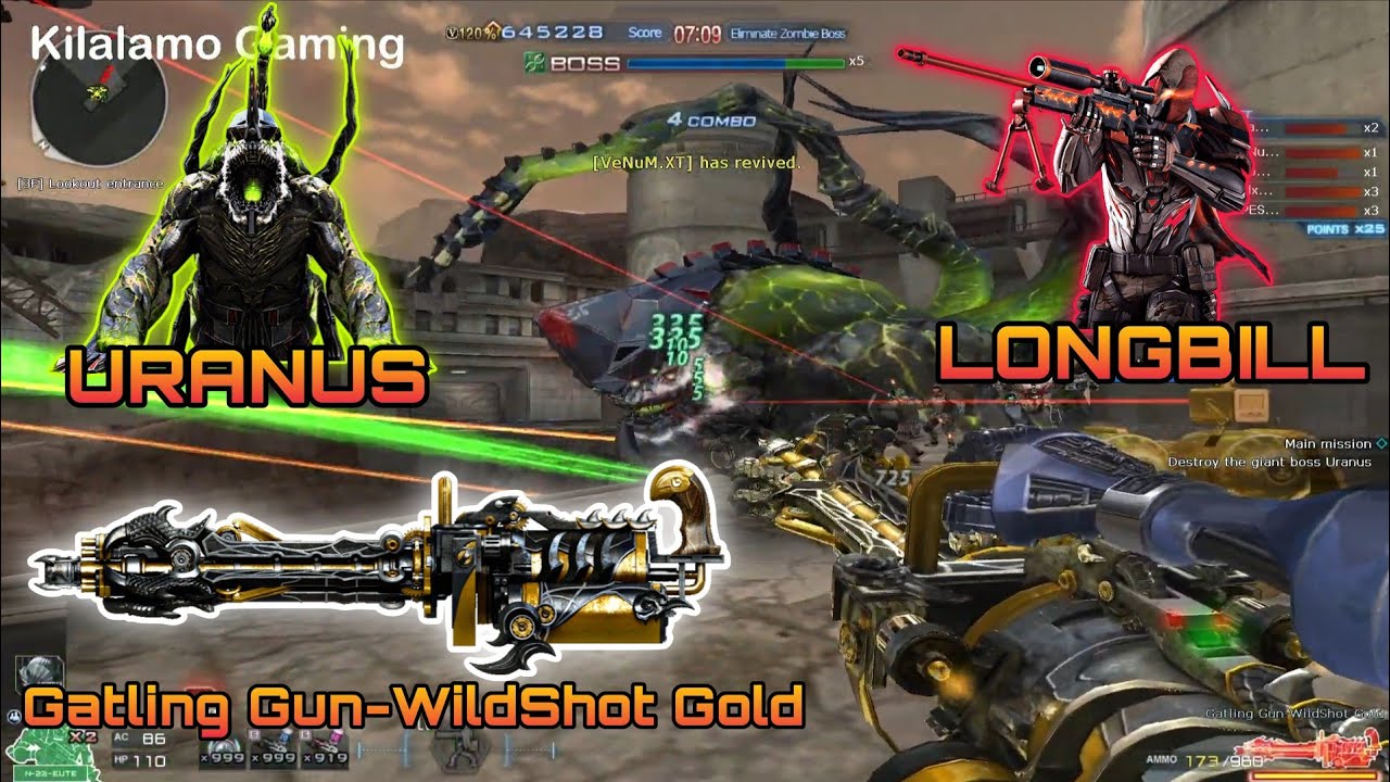 Gatling Gun-WildShot Gold | Fatal Canyon (NIGHTMATE) Gameplay | Crossfire Philippines