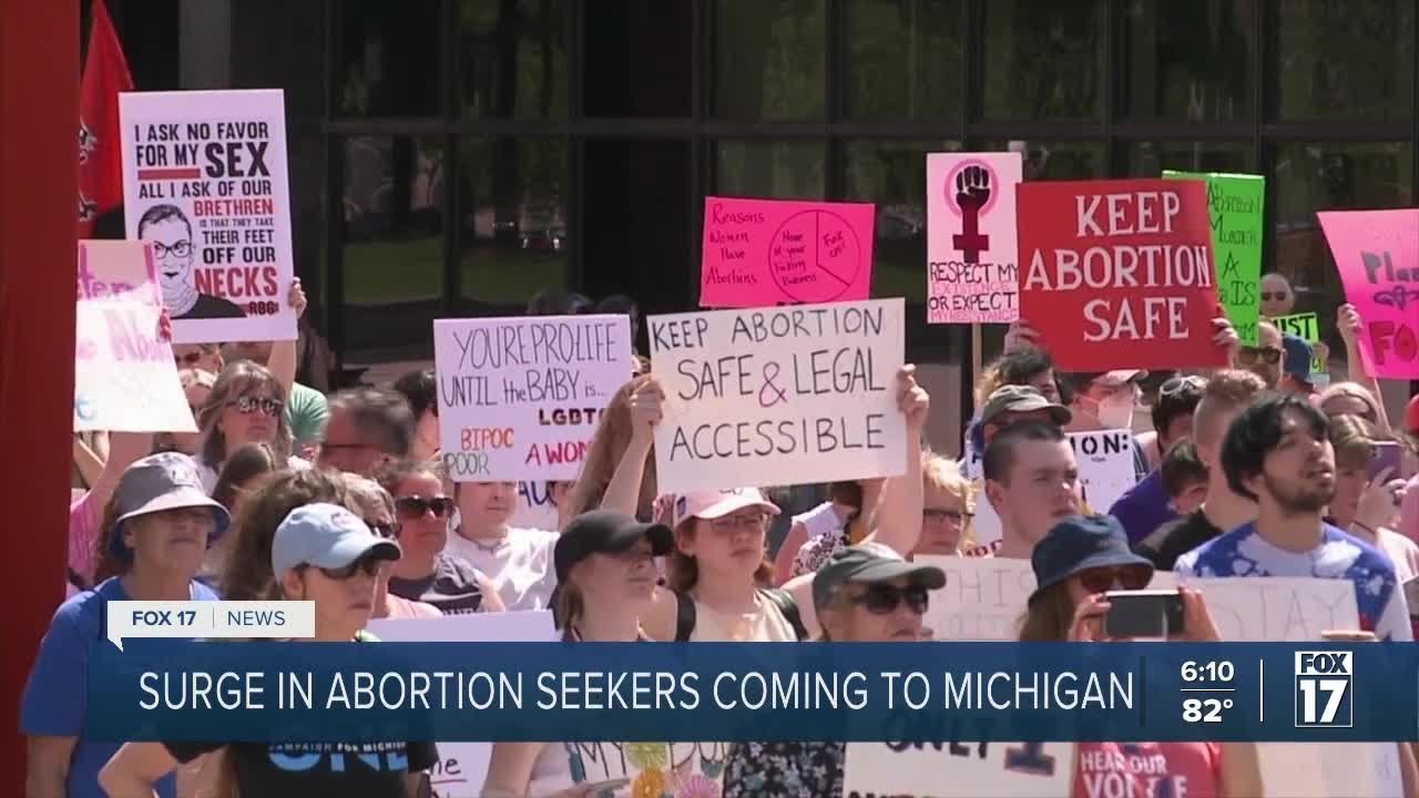 Michigan sees surge in abortion seekers
