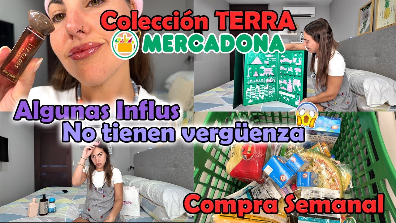 VLOG⚡️! Muchas COMPRAS Variadas + NOVEDADES MERCADONA😍 COLECCIÓN TERRA!! MiniAD | Carla Wonderland
