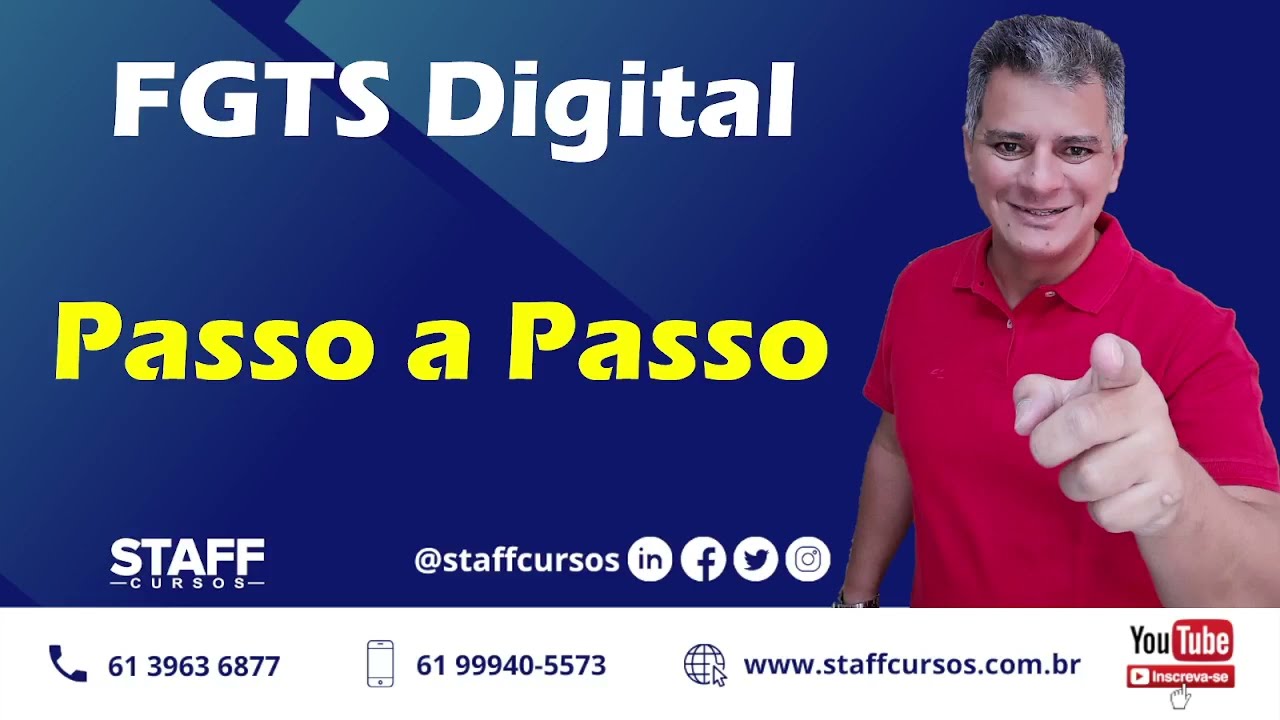 FGTS Digital Passo a Passo #contabilidade #contador #trabalho