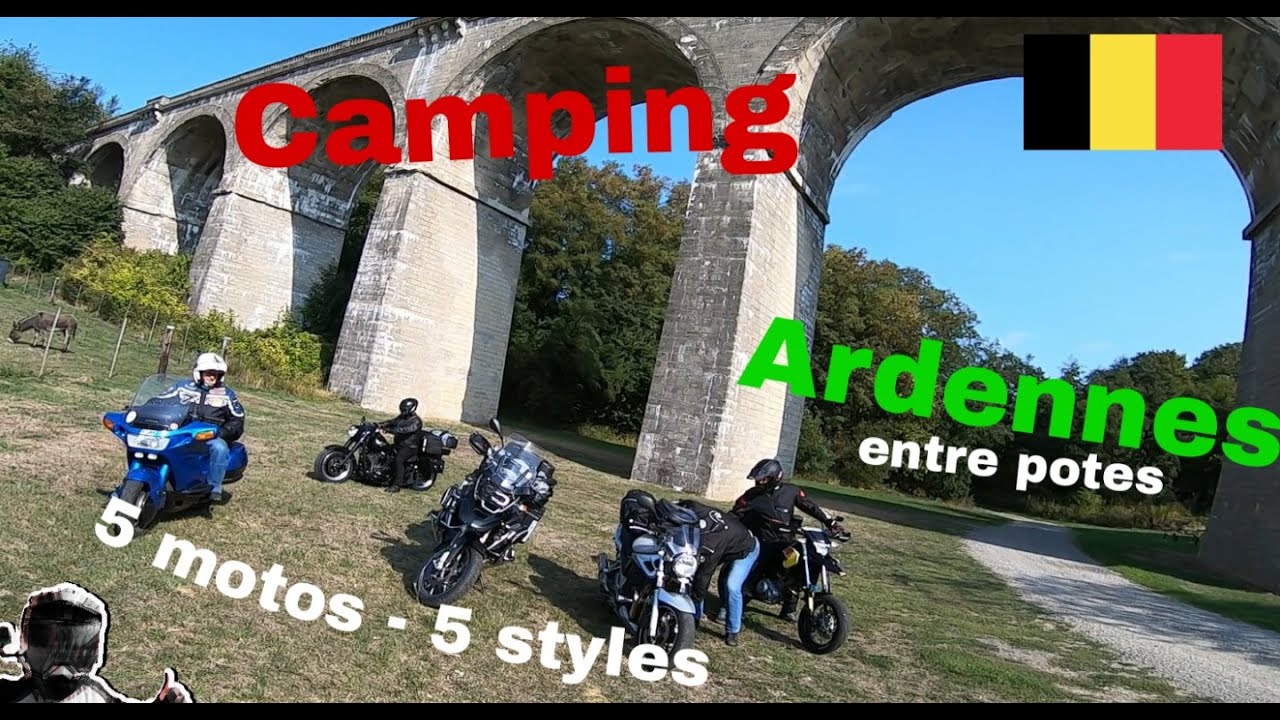 WEEK-END ARDENNES 🇧🇪 Ep1/2 - Découvertes, abbaye, potes & motos