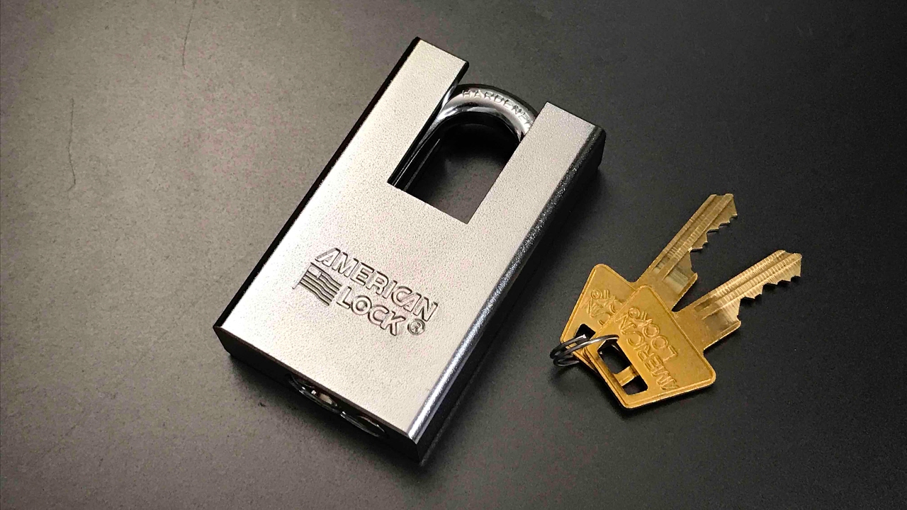 [445] American Lock 5360 Picked and Gutted