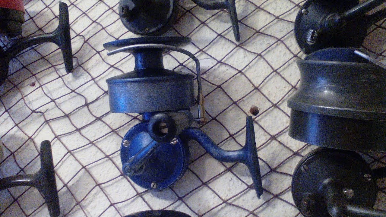 BRICOPESCA RESTAURACION CARRETE SAGARRA MOD 46 AZUL POR ALEXPESCATORE