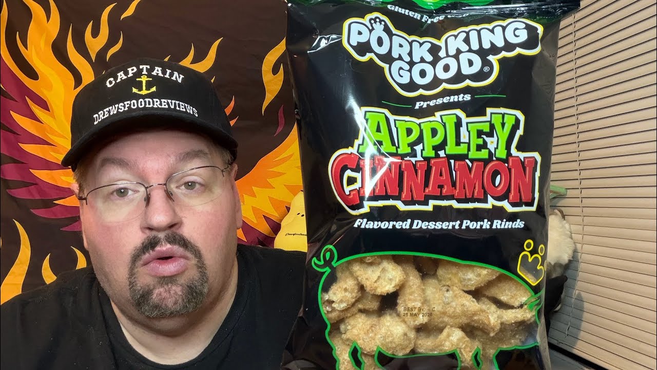 Search for Snacks : Pork King Good Appley Cinnamon Pork Rinds
