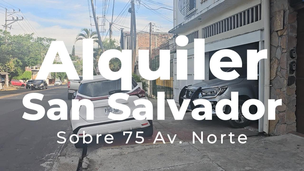 ALQUILER CASA EN SAN SALVADOR SOBRE 75 AVENIDA NORTE PARA OFICINA
