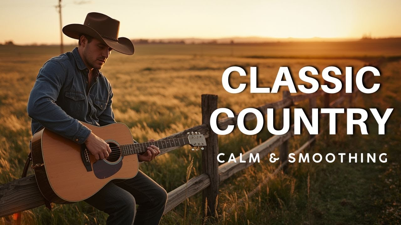 The Best Classic Country Music Playlist - Relaxing Country Songs USA