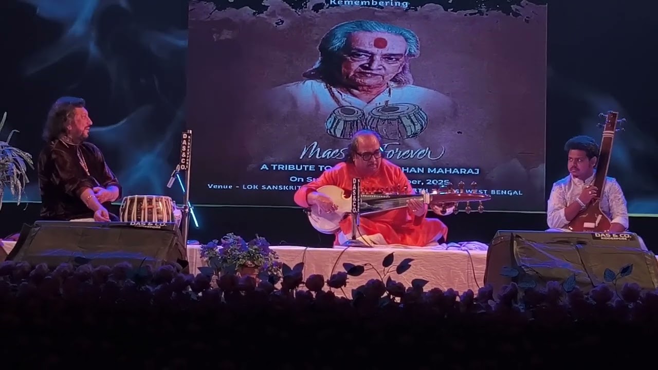 🎶 Live Sarod–Tabla Jugalbandi | Tejendra Narayan Majumdar & Kumar Bose | Halisahar | Part  2