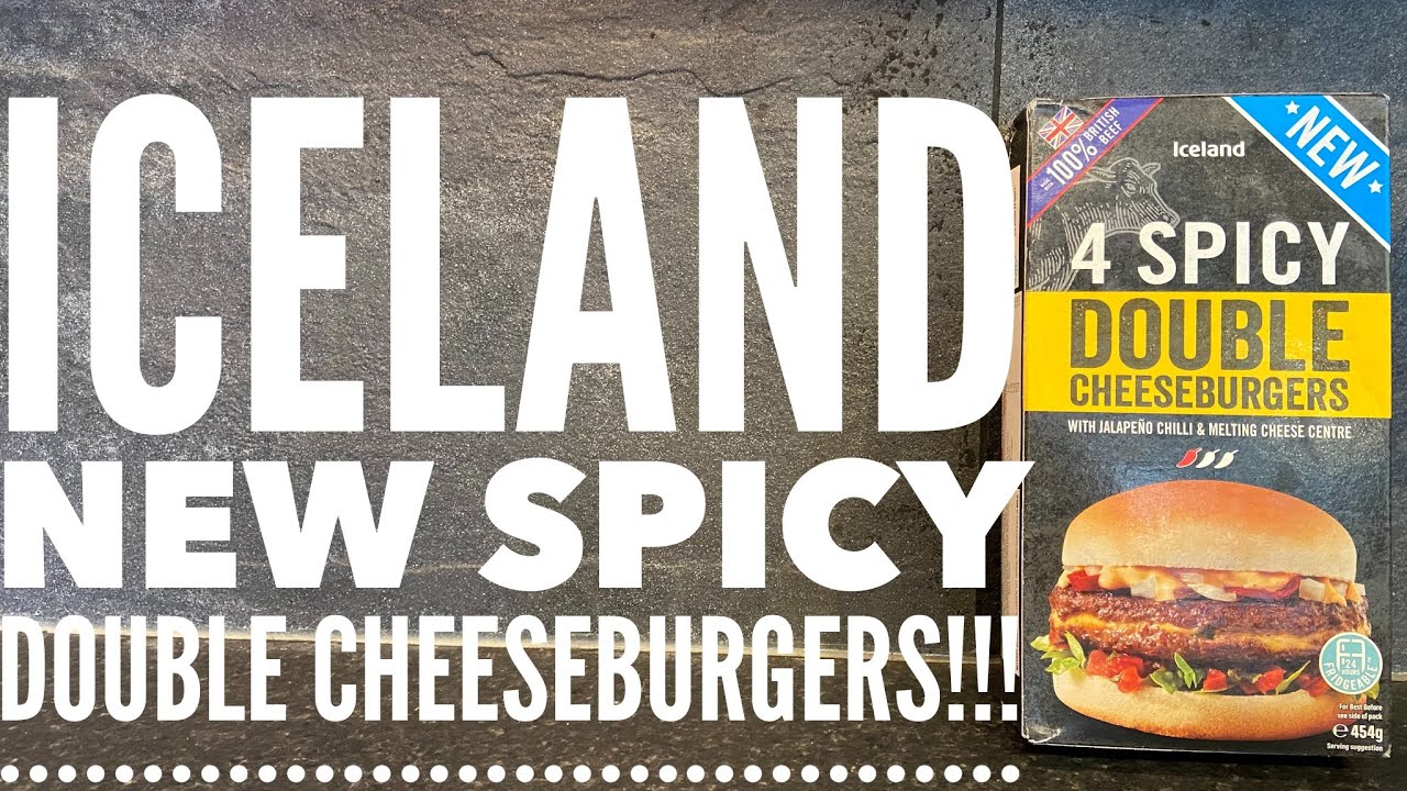 NEW Iceland Spicy Double Cheese Burgers Review
