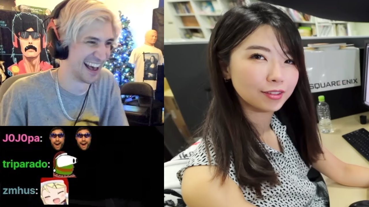 xQc reacts to Day in the Life of a Japanese Game Illustrator