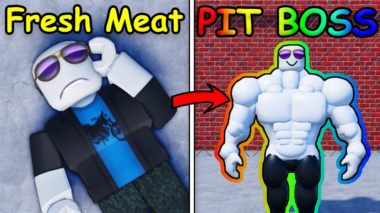 Я прошел путь от НУБА до ПРО в тюремном насосе Roblox...