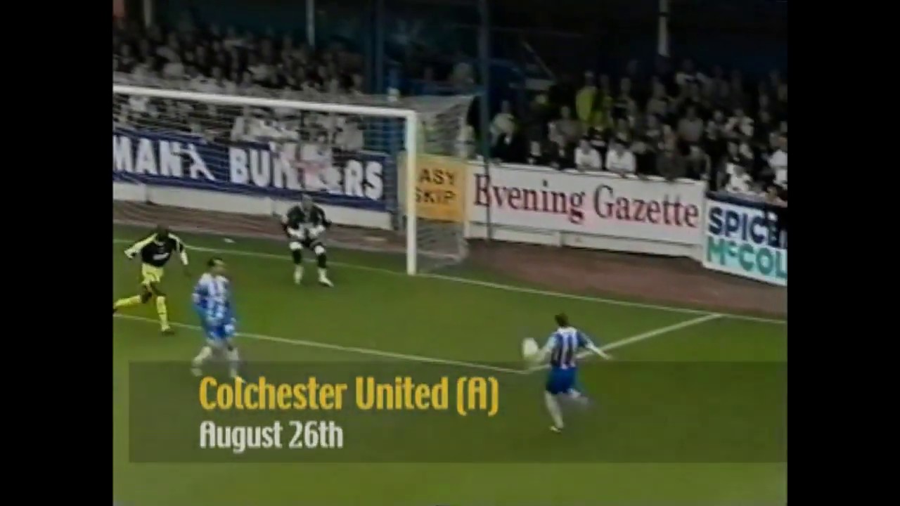 2006-07 Colchester United 4 Derby County 3 - 26/08/2006