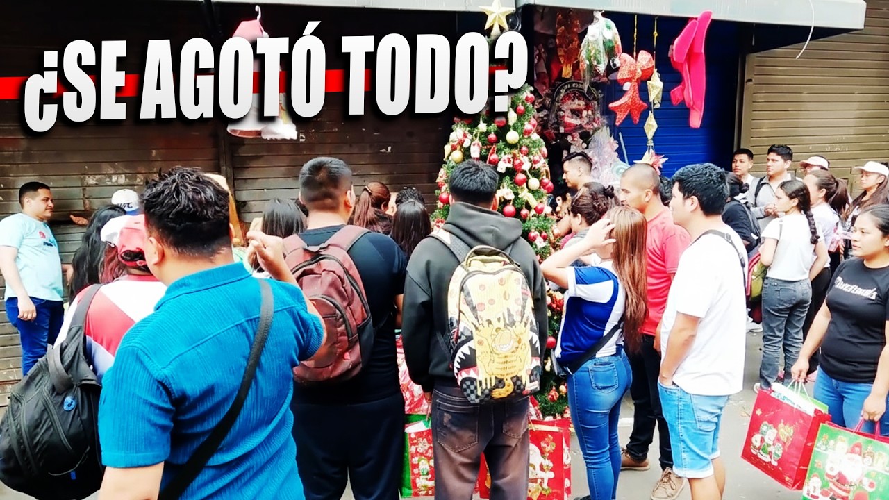 🔥🎄NAVIDAD y CAOS en el CENTRO de LIMA DICIEMBRE 2025 ¿Se acabó la NAVIDAD?