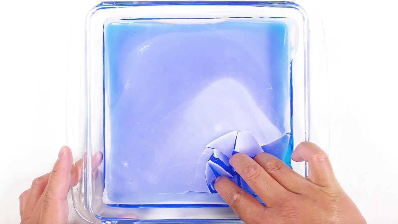 【DIY】巨大パキパキスライムの作り方【slime ASMR】