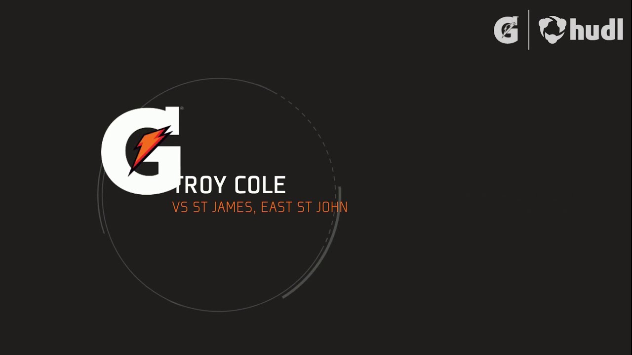Troy Cole Highlights Vs East St John, St James