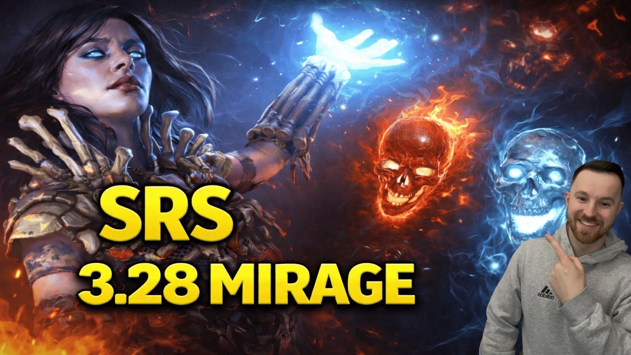 PoE 3.28 Mirage League Starter &ndash; SRS Necromancer Build Guide (Easy Bossing & Mapping)