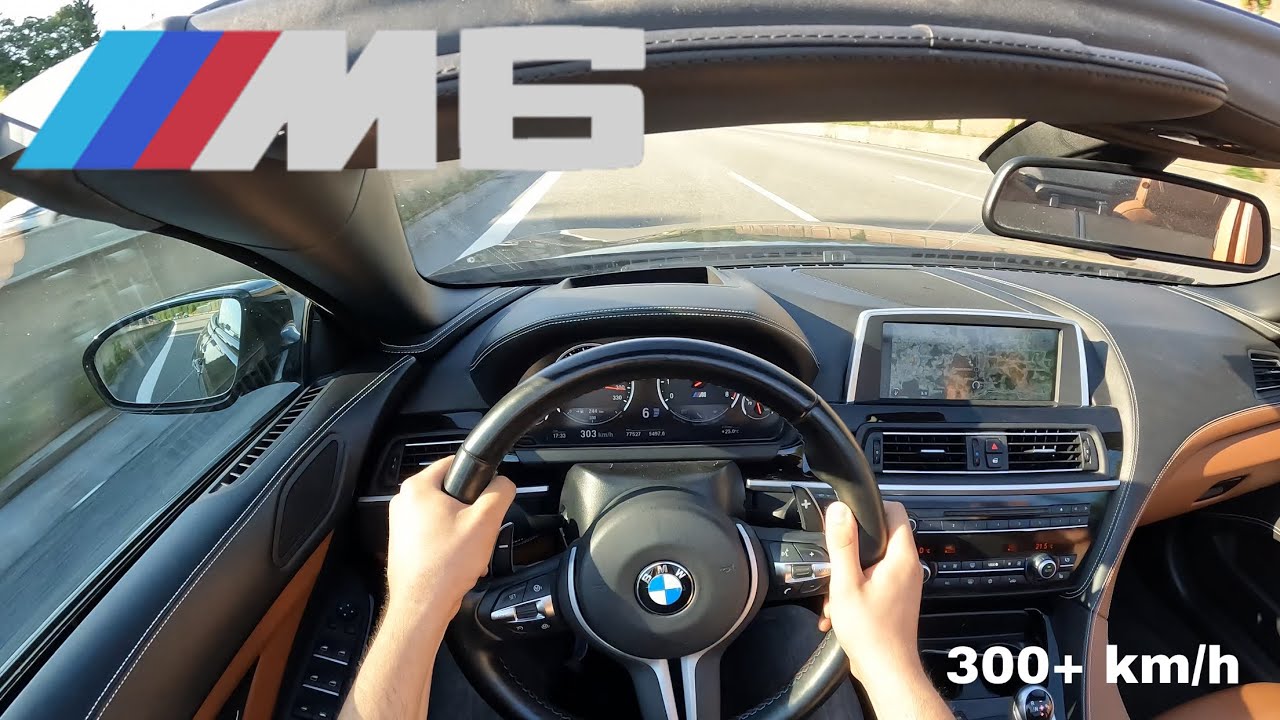 2012 BMW M6 Cabrio | POV Drive | 300+ km/h | 4K