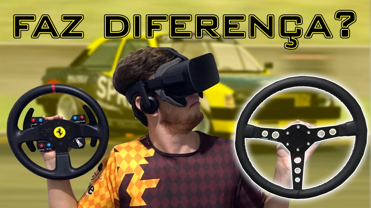 TROQUEI O MEU VOLANTE! - T500RS COM VOLANTE DE CARRO