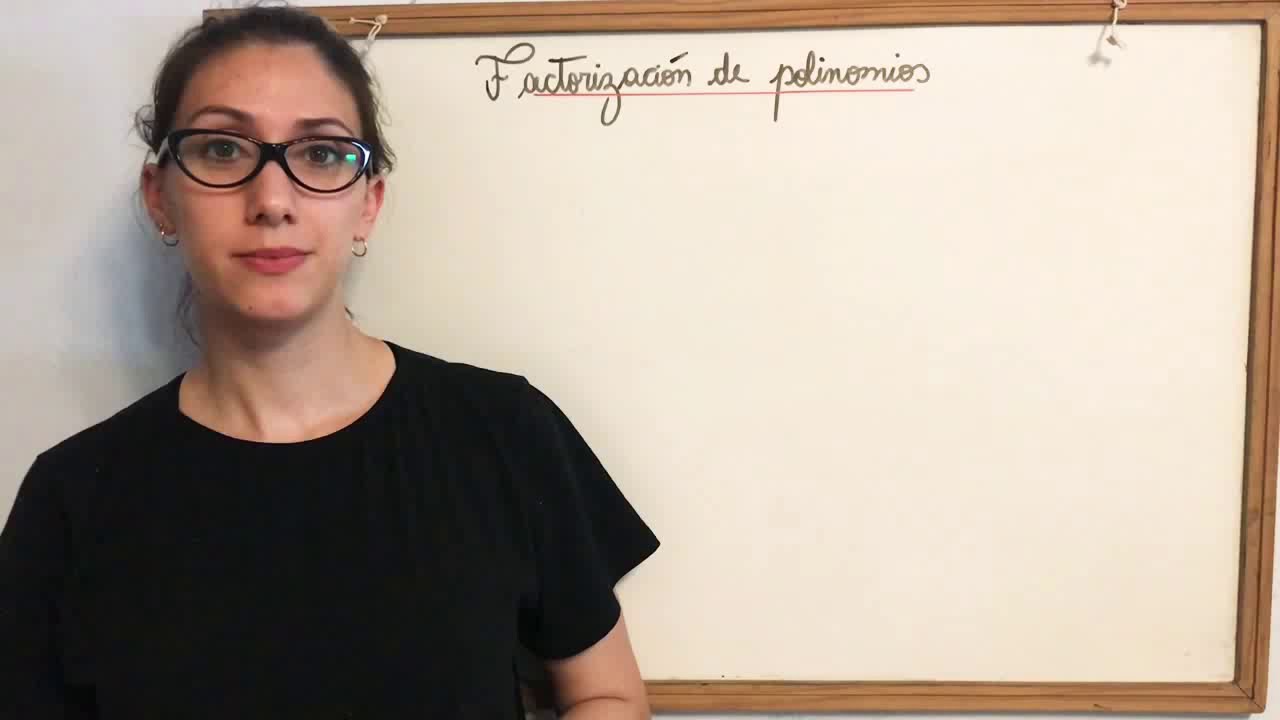 Factorización de polinomios. Factor común - Factor común por grupos