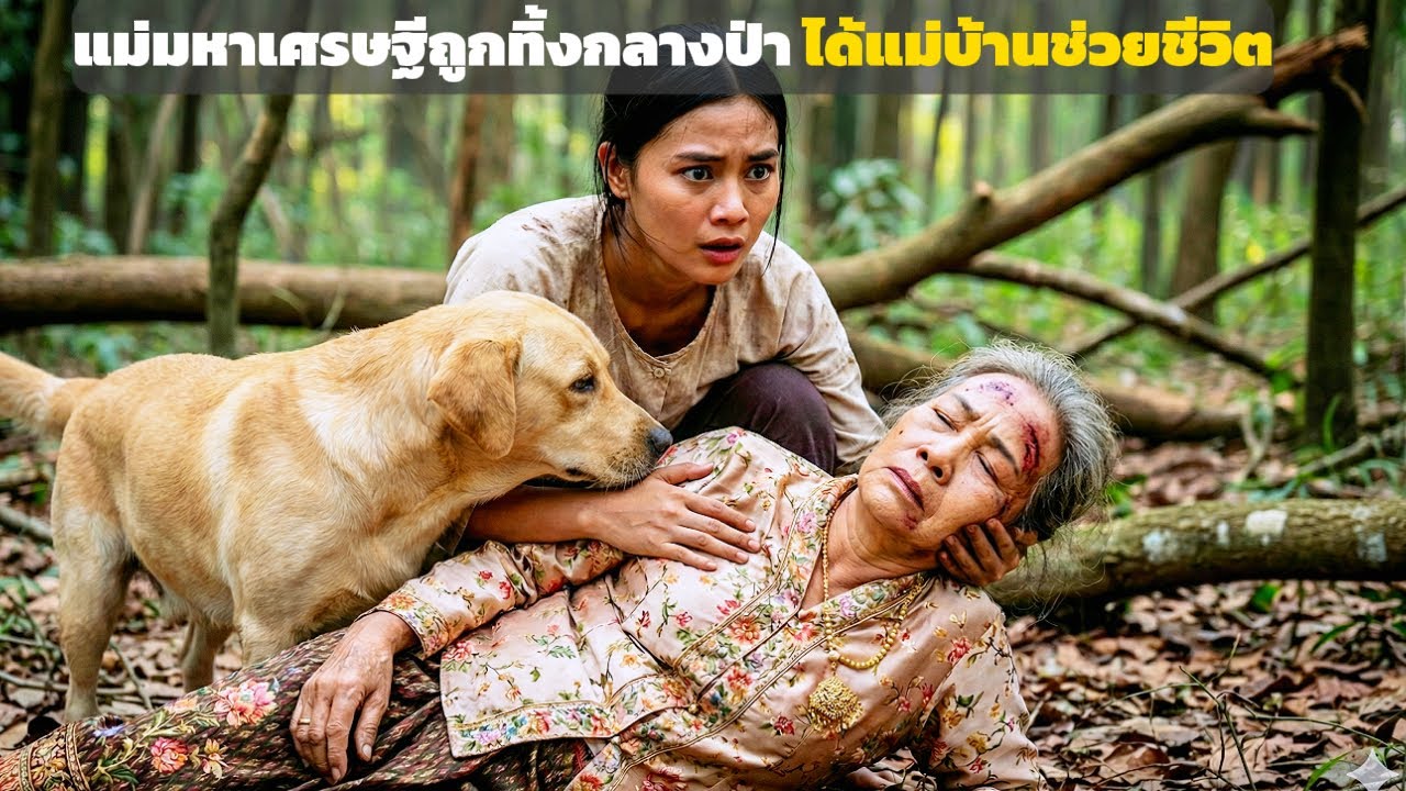 แม่ของเศรษฐีถูกทิ้งกลางป่า ได้แม่บ้านทำความสะอาดช่วยชีวิต ความจริงทำทุกคนช็อก | ดราม่าครอบครัว